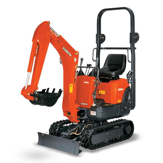 Kubota 1,0-t-Bagger · 75 cm Minibagger